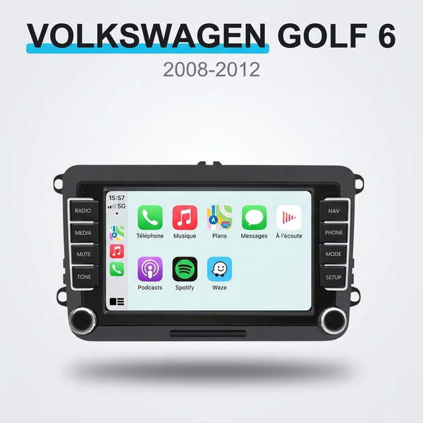 CarPlay Volkswagen Golf 6 (2008-2012)