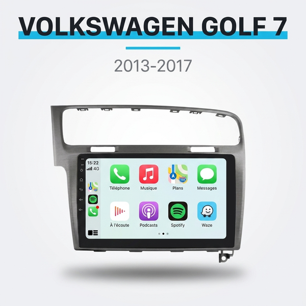 CarPlay Volkswagen Golf 7 (2013-2017) – Gris