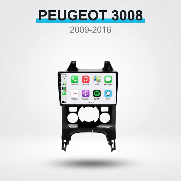 CarPlay Peugeot 3008 (2009-2016) – CLIM. AUTO.