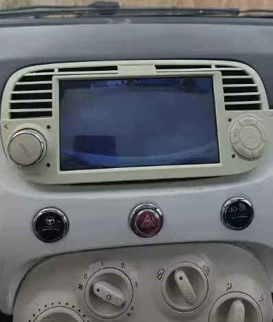 CARPLAY - FIAT 500 (2007-2015) BLANC