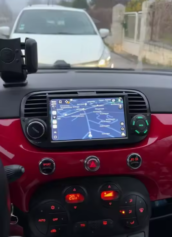 CARPLAY - FIAT 500 (2007-2015) NOIR