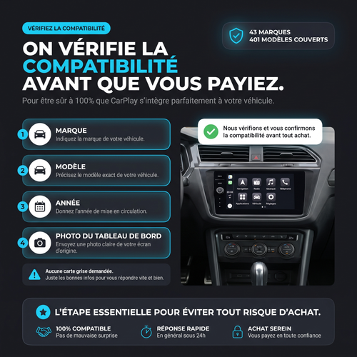CarPlay Peugeot 307 (2002-2013) – TYPE C
