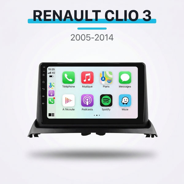 CarPlay Renault CLIO 3 (2005-2014)