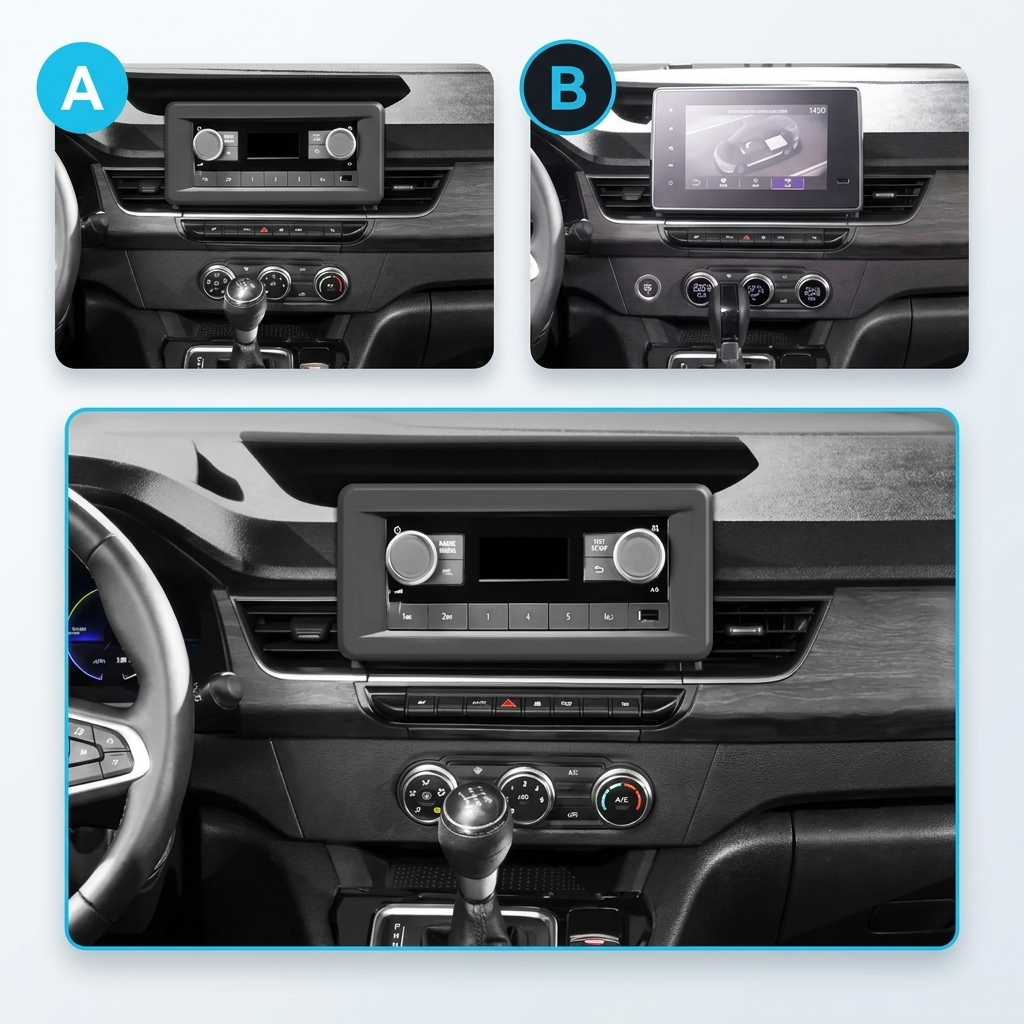 CarPlay Renault KANGOO (2019-2025) (avec écran d’origine)