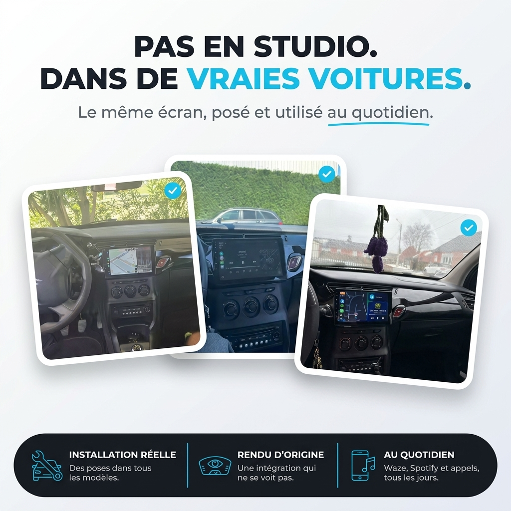 CarPlay Citroën C3 (2010-2016) – Noir