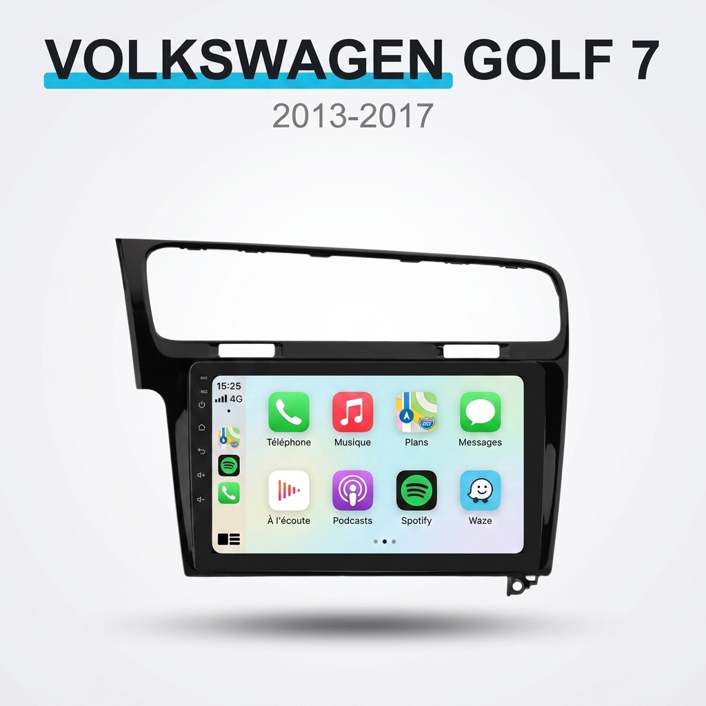 CarPlay Volkswagen Golf 7 (2013-2017) – Noir