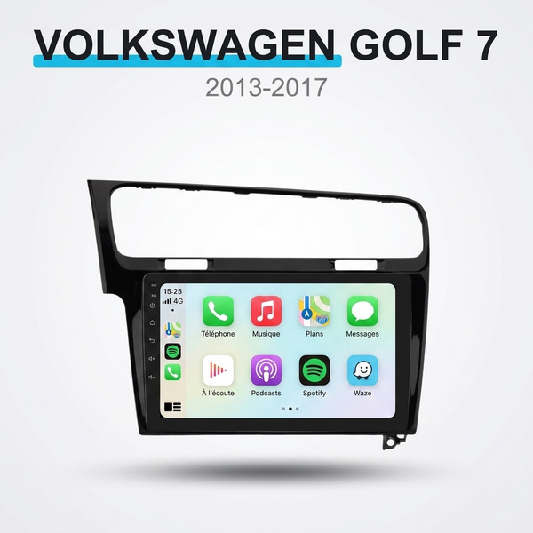 CarPlay Volkswagen Golf 7 (2013-2017) – Noir