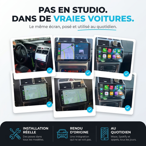 CarPlay Peugeot 307 (2002-2013) – TYPE C