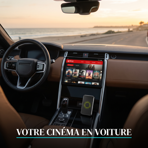Boîtier CarPlay Connect — Netflix & YouTube sur votre écran d'origine