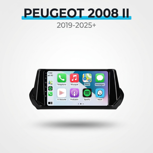 CarPlay Peugeot 2008 (2019-2025)