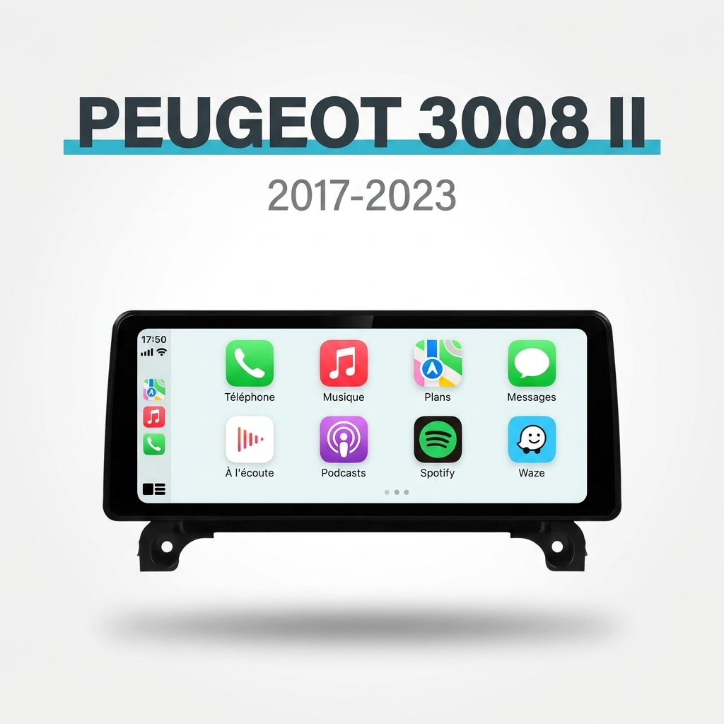 CarPlay Peugeot 3008 (2017-2023)