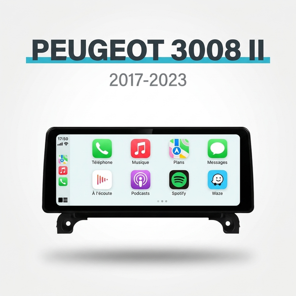 CarPlay Peugeot 3008 (2017-2023)