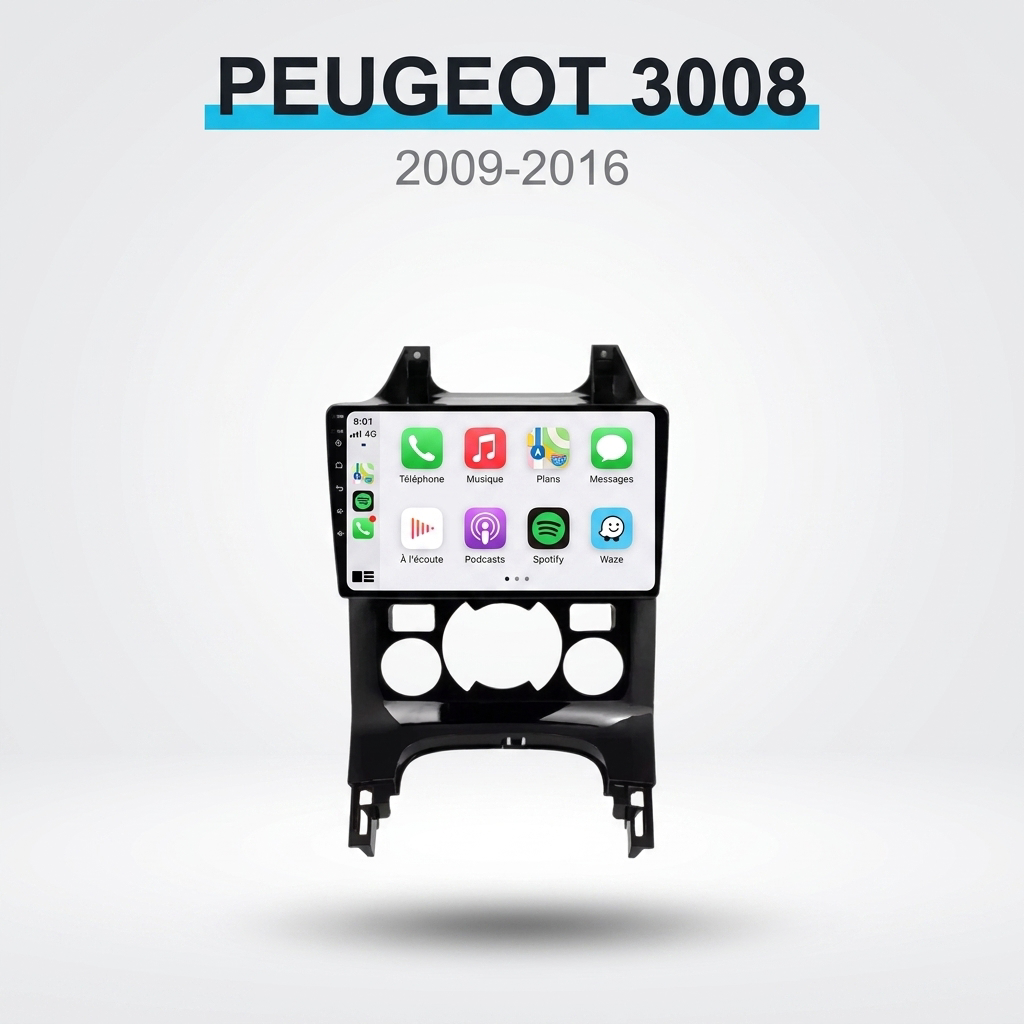 CarPlay Peugeot 3008 (2009-2016) – CLIM. AUTO.