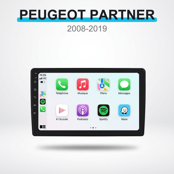 CarPlay Peugeot Partner (2008-2019)