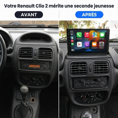 CarPlay Renault CLIO 2 (1999-2012) Type A