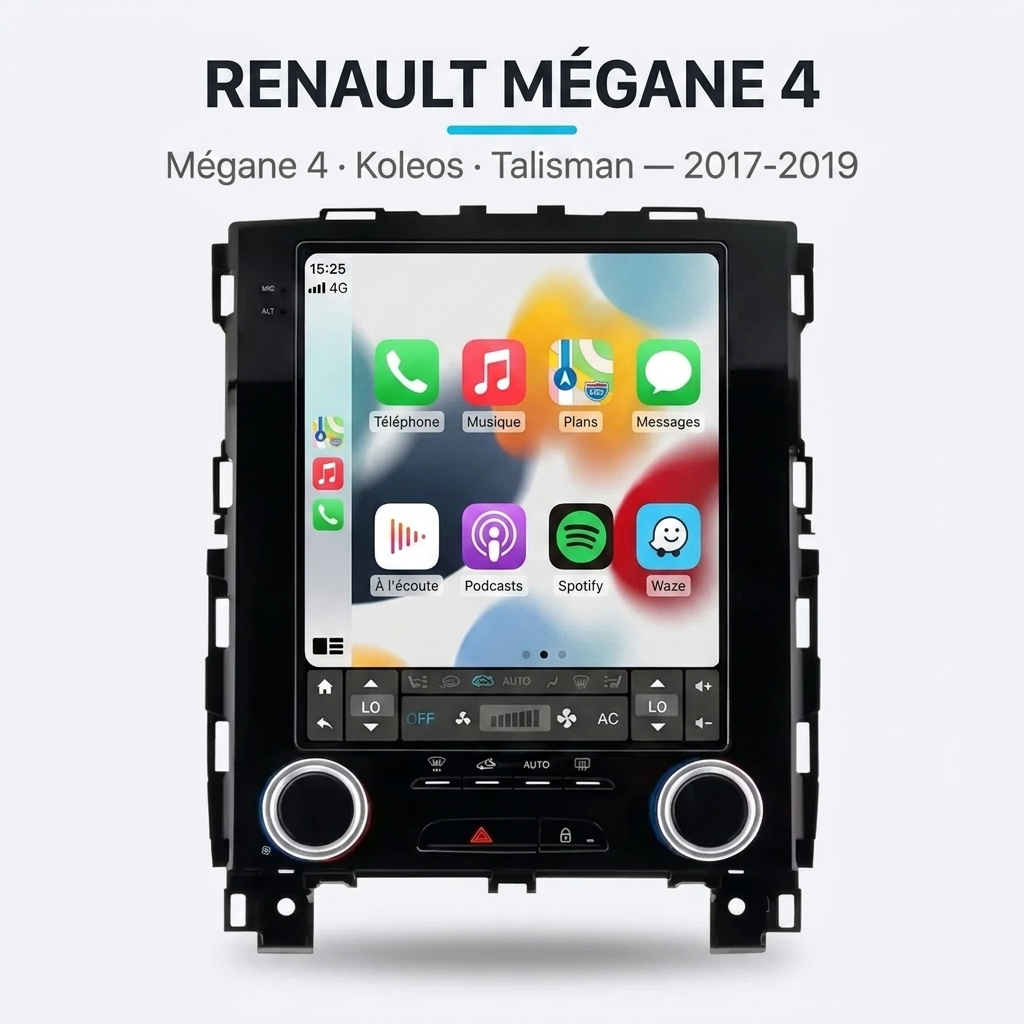 CarPlay Renault Mégane 4 (2016-2022)