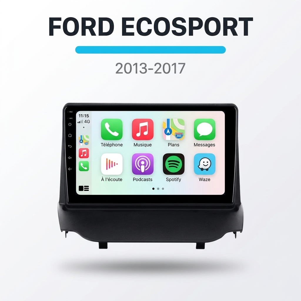 Autoradio CarPlay & Android Auto Ford ECOSPORT (2013-2017)