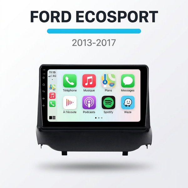 Autoradio CarPlay & Android Auto Ford ECOSPORT (2013-2017)